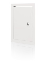 DMZ 15X30 drzwiczki rewizyjne metalowe z zamkiem, wew. 147x297 mm