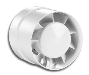 INTRO wentylator osiowy kanałowy fi 125 mm, standard, biały