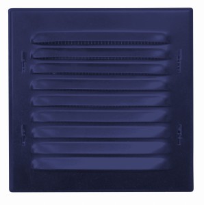 WX1GR - osłona metalowa skośna 165x165 mm z siatką, grafit