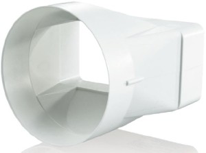 Łącznik przekrojów zmiennych współosiowo 110x55/fi 100 mm