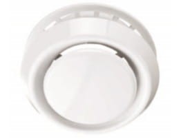 A125WNK  - anemostat fi 125 mm z kołnierzem, biały