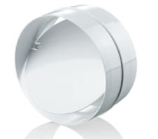 KO150-22 - łącznik z zaworem zwrotnym kanałów okrągłych fi 150mm